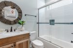 3rd Floor Queen Bunk Single Vanity Bathroom with Bathtub / Shower