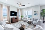 2nd Floor Main Living Area with Crystal Clear Beach Views