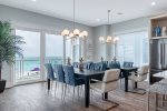Unique Ocean View Double Dining Tables which Seat Up to 14 People