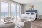 Spacious Top Floor King Master Bedroom with Peaceful Walk-Out Balcony