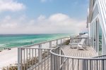 Gorgeous Gulf Views from the 4th Floor Master Balcony