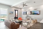 1st Floor Smaller Living Space with 3 TV`s