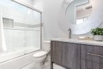2nd Floor Twin over Twin Bunk Room Single Vanity Bathroom with Shower/Tub Combo