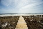 Private beach walkover