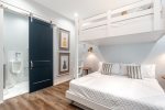 1st Floor Queen over King Bunk Bedroom