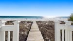 Private beach walkover