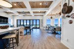 2nd floor living dining and kitchen