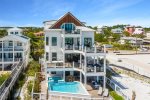 Each floor has luxury furnished balconies
