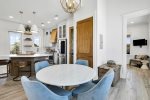 Ground floor carriage house eat in kitchen plus separate dining area