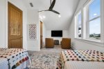 2nd floor carriage house twin bedroom