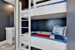 3rd floor twin over twin bunk nook inside the premium king master suite