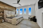 4th floor king suite with partial beach view