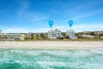 Location of Sea Breeze and one of our other homes Seahorse