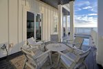 Seating Around the Pool Deck on the Ground Floor