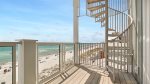 Outdoor Spiral Staircase