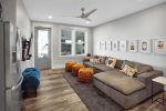 Theater room on 2nd floor