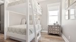 3rd Floor Queen over Queen Bunk Room