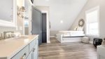 4th Floor Streetside Multi-Twin Bedroom with Built-In Vanity