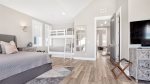 4th Floor Beachfront Family Suite With King Bed, Twin Bunk and Sitting Area