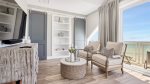 4th Floor Beachfront Family Suite With King Bed, Twin Bunk and Sitting Area