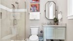 2nd Floor Street Side Queen over King Private Ensuite
