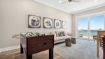 3rd Floor Recreational Room with Foosball Table and Walkout Balcony