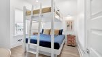 2nd floor queen over king bunk bedroom