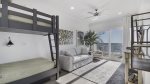3rd floor twin over twin with pullout sofa