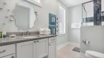 Large Single Vanity En-suite with Walk-in Shower