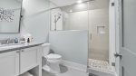 Ground Floor Single Vanity Bathroom with Walk-in Shower