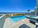 Private Beachfront Pool