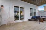 Furnished pool deck