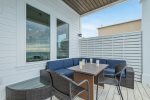 Furnished pool deck