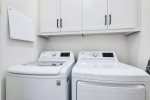 Washer and dryer located on the 2nd floor