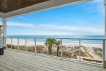 Furnished 2nd floor balcony