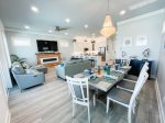 The Entire Ground Floor is an Open Concept Floor Plan