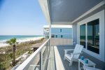 Second Floor Beachfront Master Walkout Balcony