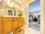 Jack and Jill bathroom on 1st floor