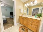 Jack and Jill bathroom on 1st floor
