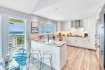Fully Equipped Kitchen with Counter Seating