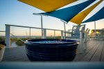 Sunset Views from the Beachfront Deck