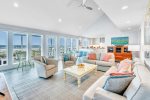 Natural Beachfront Views in the Entire House