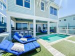 Lounge around the pool. Grill out and take advantage of the outdoor dining