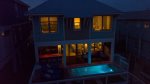 Enjoy a nightly swim and listen to the waves roll in