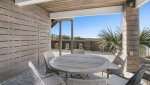 Back patio area with plenty of seating