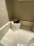 Essential Soaps and Shampoo provided