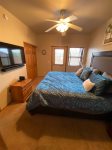King bed in Master Bedroom