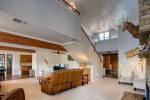Open floor space