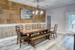 Perfect dining room table to big groups