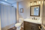 First upstairs bedroom`s bathroom